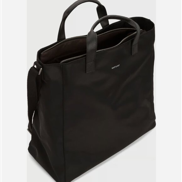 Matt & Nat Black Nylon Tote Bag - Picture 13 of 13